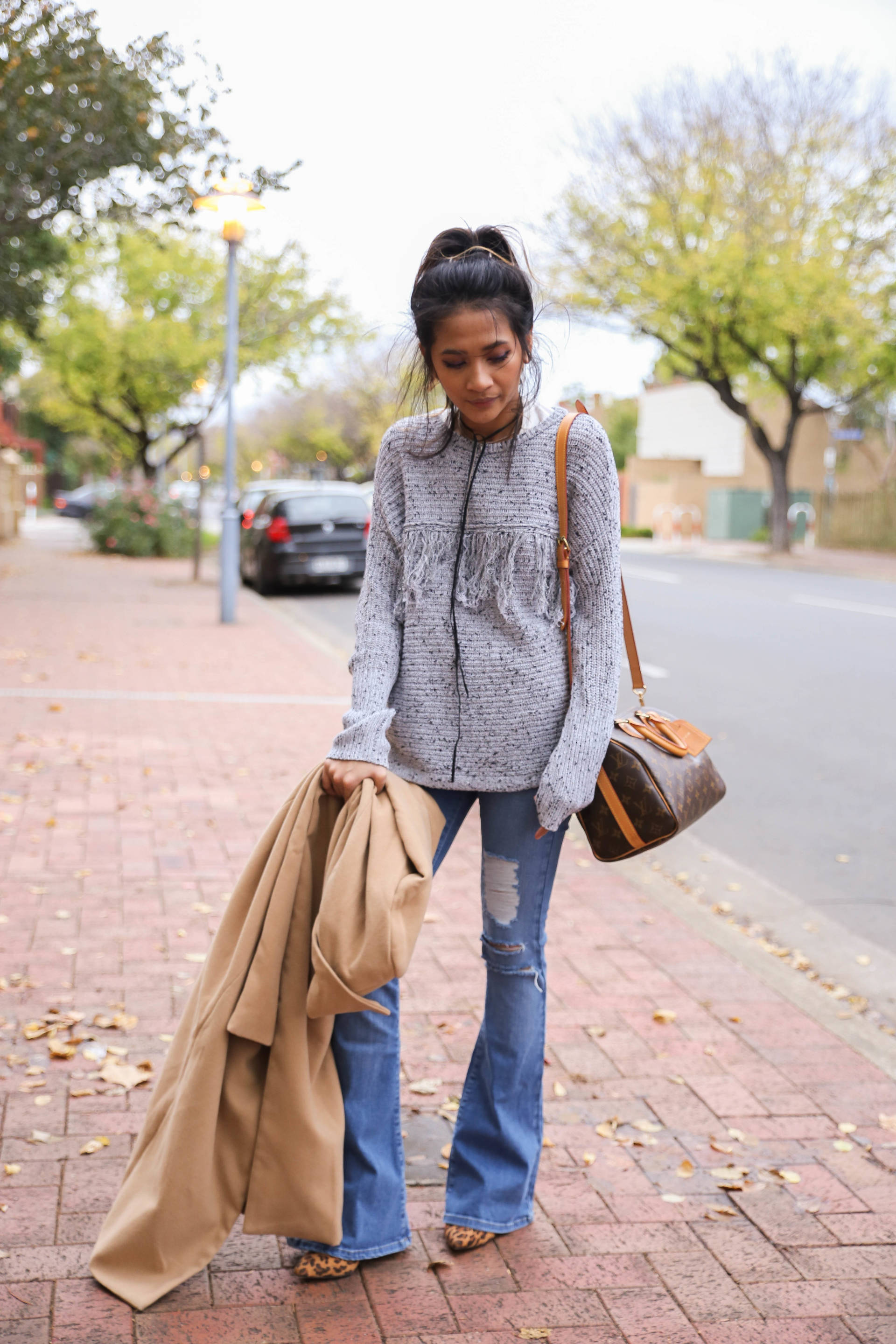 street style speedy bandouliere 25 outfit