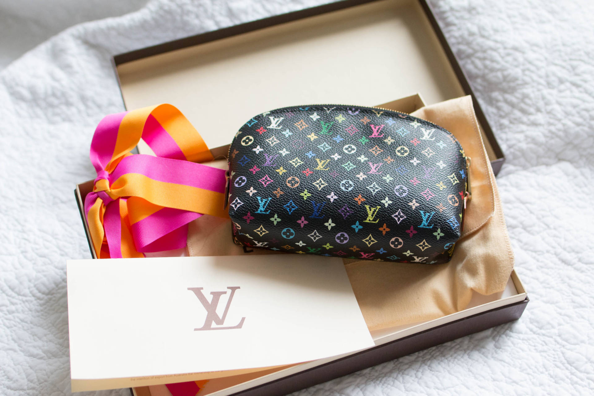 vuitton multicolor cosmetic