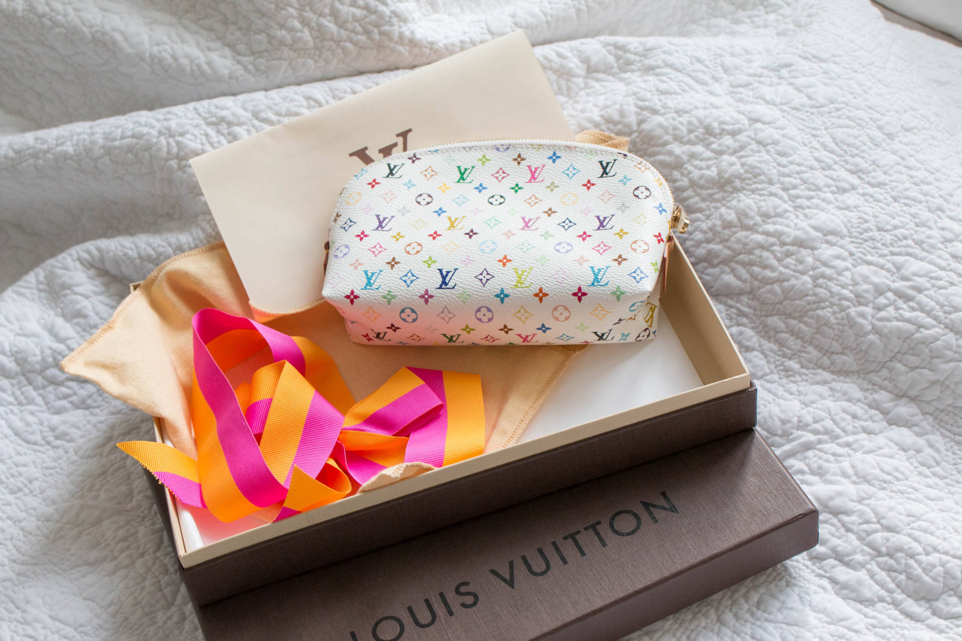 Louis Vuitton Multicolor Noir PM Agenda (Discontinued)