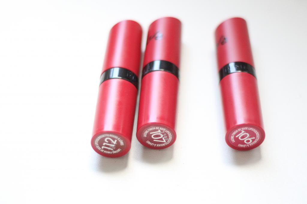 Rimmel Kate Moss Lasting Finish Matte Lipstick Review + Swatches