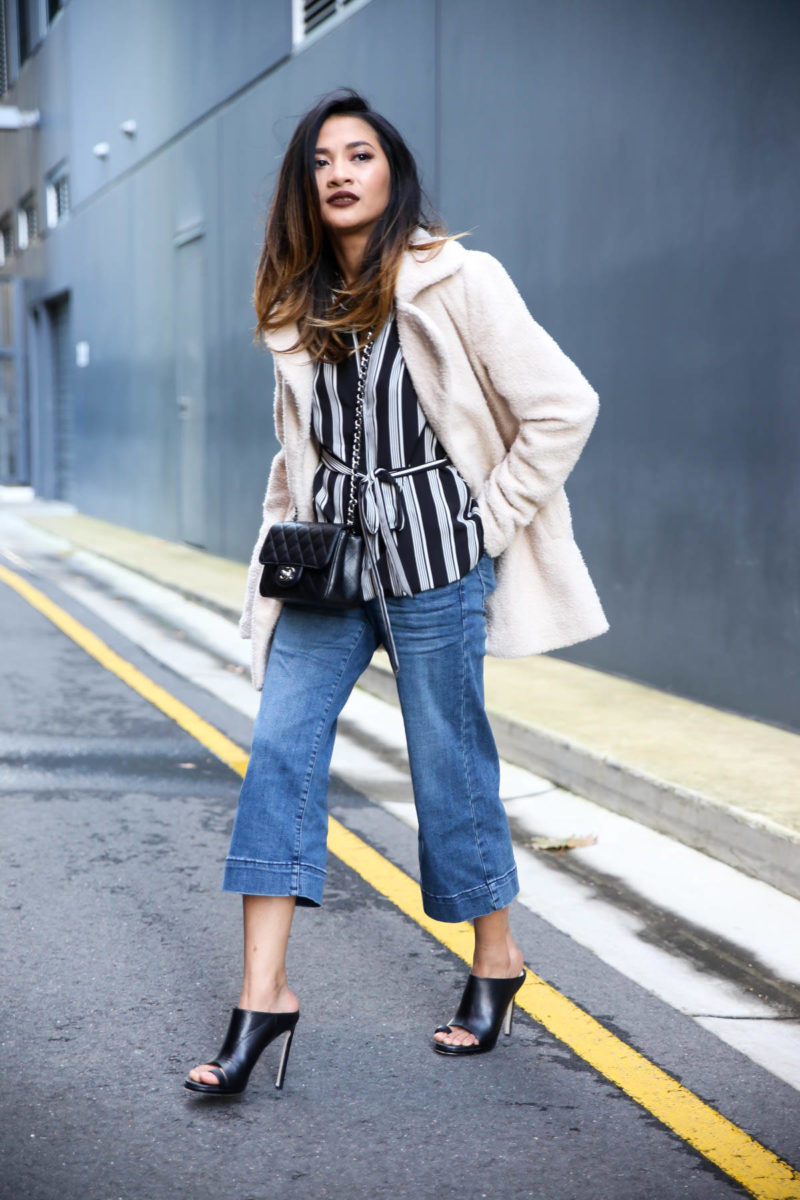 How I Style: Denim Culottes