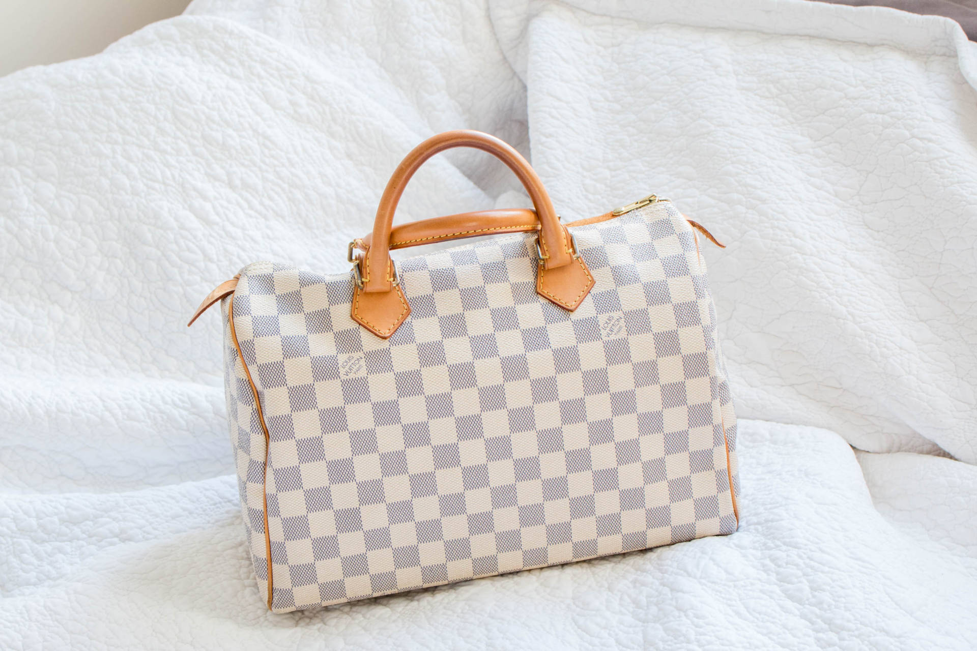 Beste Louis Vuitton Classic Speedy 30 Damier Azur | heyyyjune. CX-39