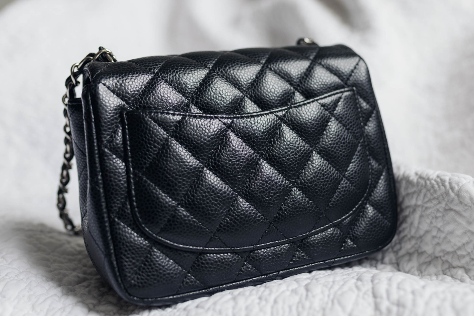 Rare Chanel Caviar Mini Square Flap – SFN